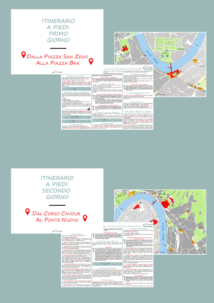 Itinerario a piedi in due giorni - Verona